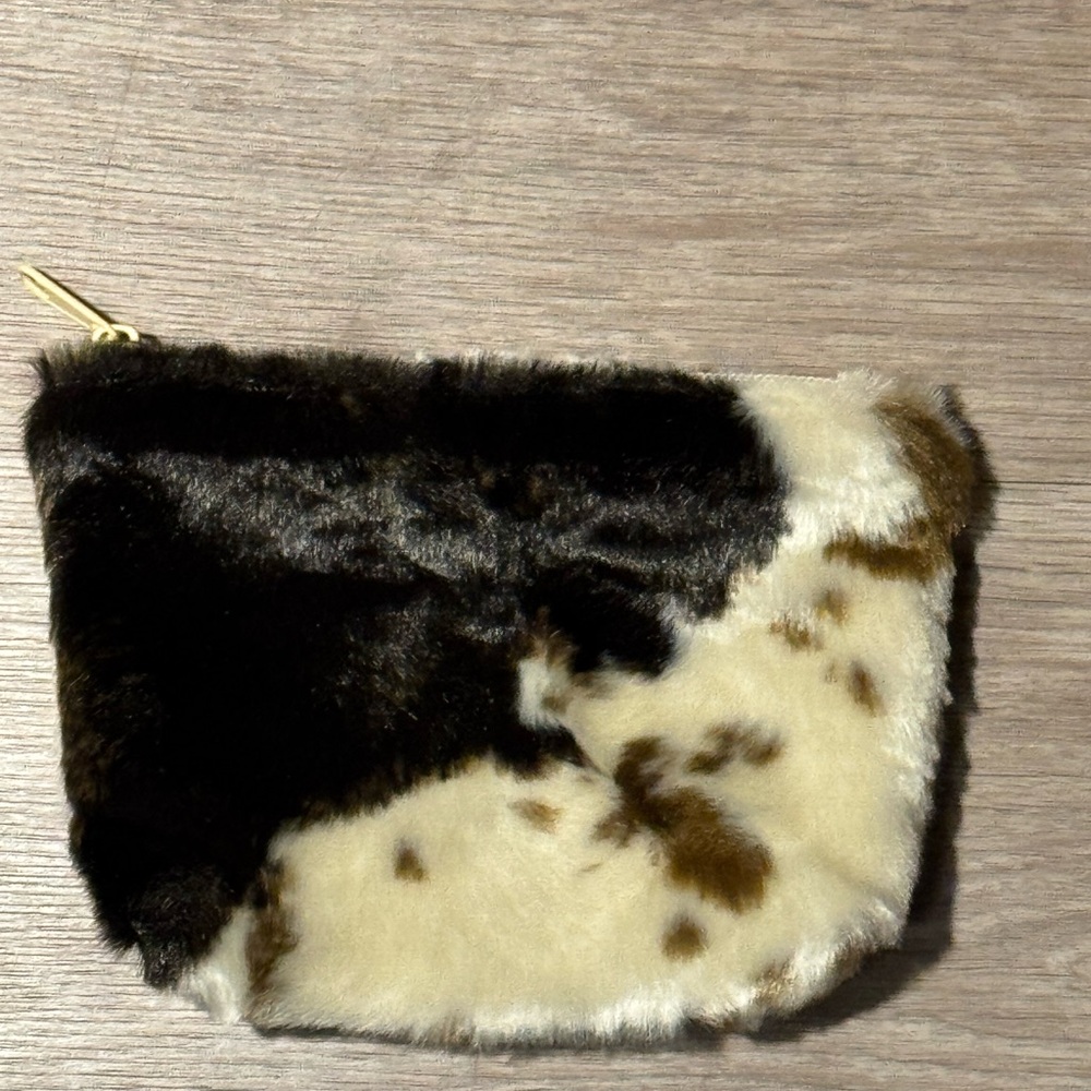 Cow Print Pouch